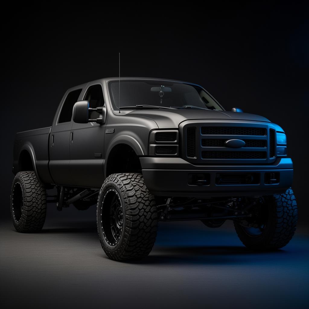 2006 Matte Black F-250